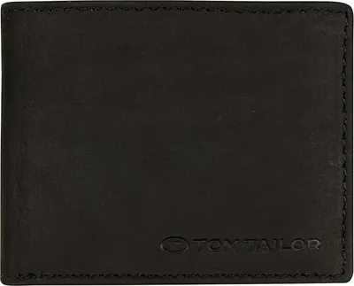 Produktbild von Tom Tailor Herrenbörse Lederbörse Jeansbörse schwarz black ron