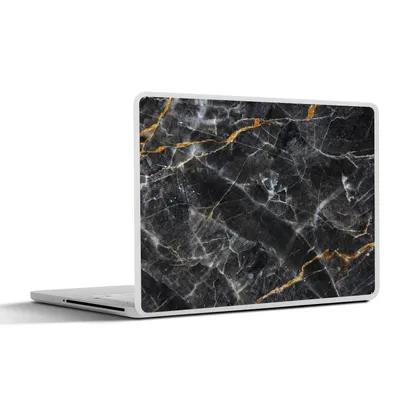 Produktbild von MuchoWow® Laptop Aufkleber Sticker Cover Marmor - Limone - Muster 40x30 cm - Laptop Dekoration - Selbstklebend