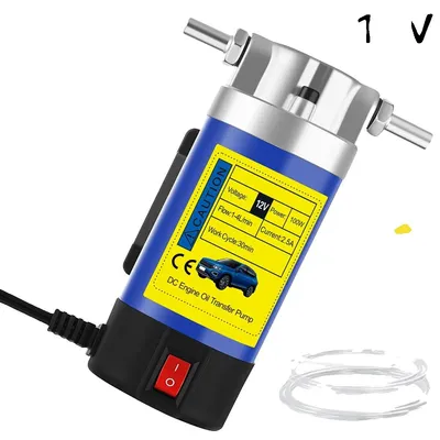Zdjęcie produktu dla Pompa do wymiany oleju, wydajna ekstrakcja, przenośna konstrukcja, pompa olejowa 12V