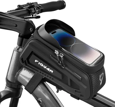 Productafbeelding van Stuurtas fiets met telefoonvak - Touchscreen tot 8 inch - 24 x 12 x 12 cm