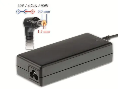 Productafbeelding van Akyga AK-ND-12: Netvoeding en spanningsomvormer voor binnenshuis, 90W, zwart