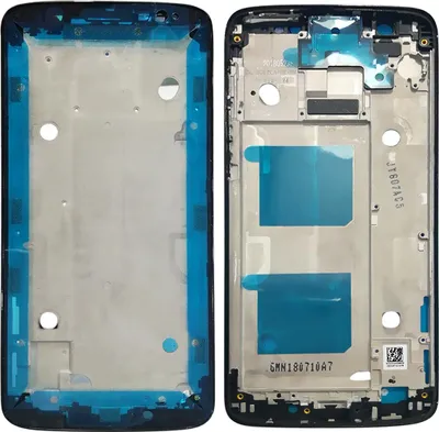 Produktbild von Gehäuse Rahmen Mittelrahmen Deckel für Motorola Moto G6 Schwarz Reparatur Neu