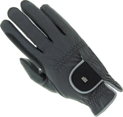 Produktbild von Roeckl MALTA Winter anthrazit/silber Unisex Reithandschuhe, Roe17_Gr.:7.5