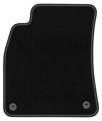 Immagine prodotto di Tappetino guidatore in moquette per Audi A5 8T 2008-2018 (coupé) – 1 pezzo, nero, su misura – Wielganizator BASIC