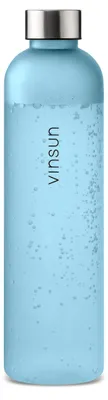 Trinkflasche 1L Sportflasche Wasserflasche BPA frei Kohlensäure geeignet Vinsun