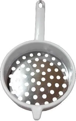 Zdjęcie produktu dla cedzak do klusek 18cm stal nierdzewna, uchwyt PH mix kolorów