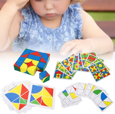 Produktbild von Holzbaustein-Spielzeug, Weltraumdenken, frühpädagogische Kinder, GameSpace