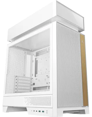 Image de DeepCool CL660 WH, PC, Blanc, Mini-ITX, Micro ATX, ATX, ABS (acrylonitrile-butadiène-styrène), SPCC, verre trempé, Plus, Ventilateurs internes