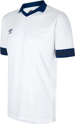 Immagine prodotto di Umbro - Maglia a manica corta "Tempest" per bambini UO259 (128) (bianco/blu)