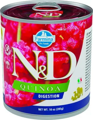 Imagen del producto de N&D Alimento seco para perros con quinoa, sabor cordero, para una digestión saludable, 285 gramos. - Paquete de 6 unidades