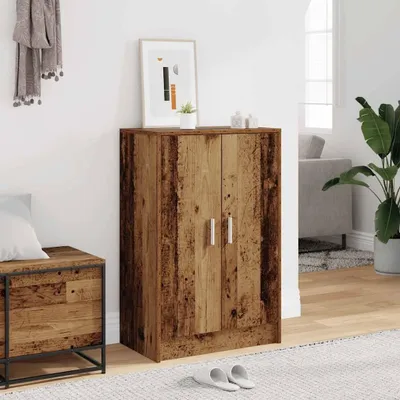 Immagine prodotto di vidaXL Scarpiera in legno vecchio 60x35x92 cm materiale a base di legno