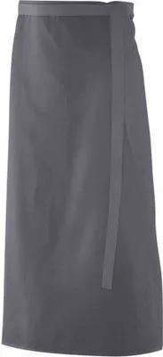 Produktbild von Vorbinder, Schürze, ohne Tasche, B 90 x L 60 cm : graphit : 65% Polyester 35%Baumwolle 220 g/m²