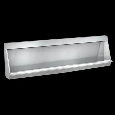Produktbild von KWC Reihenurinal, CAMPUS, Edelstahl V2A, 1800x515x235 mm, Siebablauf Mittig