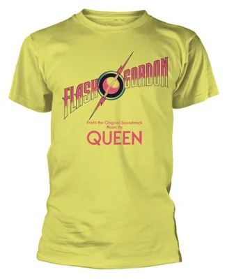 Immagine prodotto di Queen - Maglietta "Flash Gordon" da uomo/donna unisex PH4969 (L) (giallo)