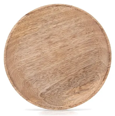 Immagine prodotto di Piatto da portata rotondo in legno di mango, 20 cm