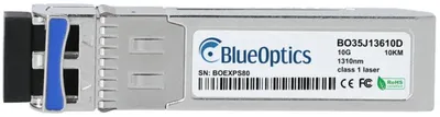 Obrázok produktu pre BlueOptics SFP-10G-LR, Optické vlákno, 10000 Mbit/s, SFP+, LC, 10000 m, 1310 nm