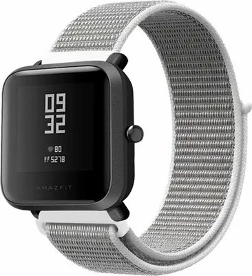 Produktbild von Strap-it Xiaomi Amazfit Bip Armband Nylon (Muschel)