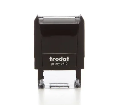 Zdjęcie produktu dla Trodat 4910, 26 x 9 mm, Czarny, 1 szt.