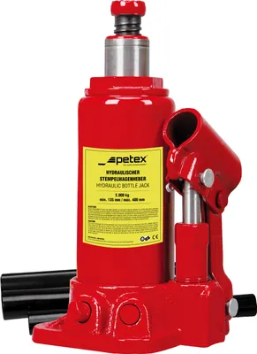Produktbild von Stempel-Wagenheber, hydraulisch, 3 t, rot von PETEX