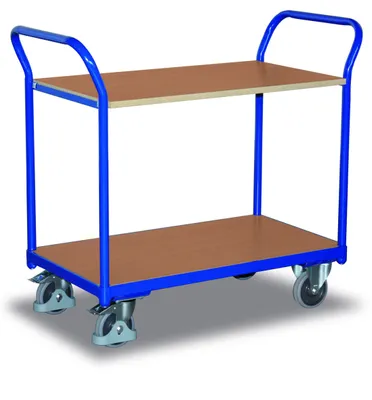 Produktbild von Tischwagen 200 kg 1000x600 mm 2 Böden