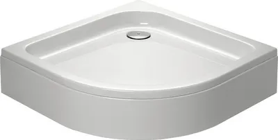 Produktbild von Komplettduschwanne Breuer Classic Line 90x90x20,5 cm Radius 50 cm 0951011000017