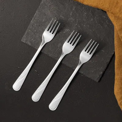 Produktbild von Menügabel Tafelgabel Besteck Gabel Essbesteck rostfrei Napoli 3 Stück 19,2 cm