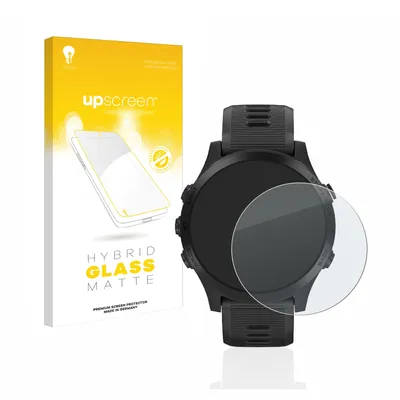 Produktbild von upscreen Entspiegelungs Schutzglas für Garmin Forerunner 945 Schutzfolie Panzer Folie Glas Display Schutz matt