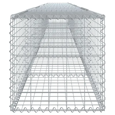 Obrázek produktu pro vidaXL Gabion s víkem 800x50x50 cm Pozinkované železo