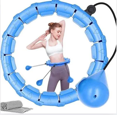 Produktbild von Famanu Hula Hoop Gewichtsverlust - 24 abnehmbare und verstellbare Knöpfe