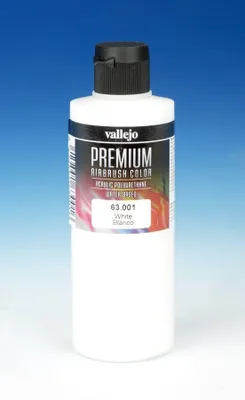Produktbild von Vallejo 63.001, 200 ml, Weiß, Matte, Flasche
