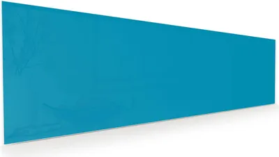 Produktbild von Glasbild 120x40cm in XXL für Wohnzimmer, Schlafzimmer Motiv Türkiser Hintergrund I