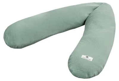 Produktbild von Julius Zöllner Stillkissen Musselin, Grün, Baumwolle, Maschinenwäsche, 40 °C, Junge/Mädchen, Deutschland