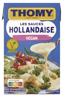 Zdjęcie produktu dla Thomy Sos holenderski wegański z białkiem z bobu 250 ml