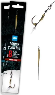 Produktbild von Nash Ronnie Claw Rig Size 4 Karpfenrig