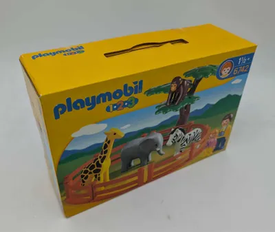 Produktbild von PLAYMOBIL 6742 Tierparkspaß 1.2.3