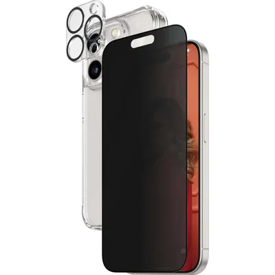 Produktbild von PanzerGlass iPhone 15 Pro 3-in-1 Privacy Pack