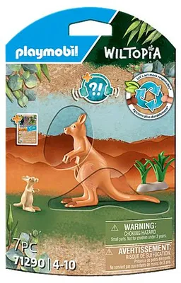 Produktbild von PLAYMOBIL® WILTOPIA 71290 Känguru mit Jungtier Spielfigur