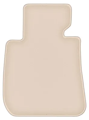 Produktbild von DURBAN Beige Velours-Fahrerfußmatte für BMW 3 E93 Cabrio (2004-2011)