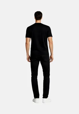 Immagine prodotto di Ragman T-shirt in Pima con scollo rotondo e polsini