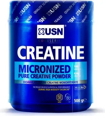 Produktbild von USN Creatine Monohydrate (500g) Unflavoured - Kreatin - Kreatin-Monohydrat