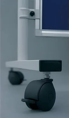 Obrázek produktu pro Franken GmbH 2 FRANKEN Rollen für Trennwände ECO