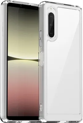 Immagine prodotto di Custodia per Sony Xperia 10 V trasparente, antiurto Custodia protettiva in silicone TPU Trasparente