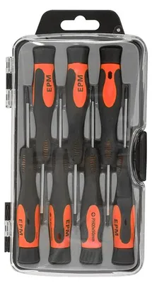 Produktbild von Präzisions-Schraubendrehersatz 7-Teilig - E-400-0396