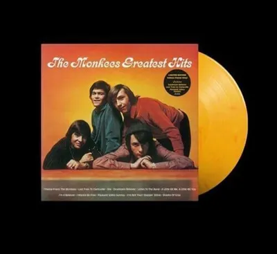 Produktbild von The Monkees - The Monkees Greatest Hits (Limited Edition) (Yellow Flame Coloured) (LP)