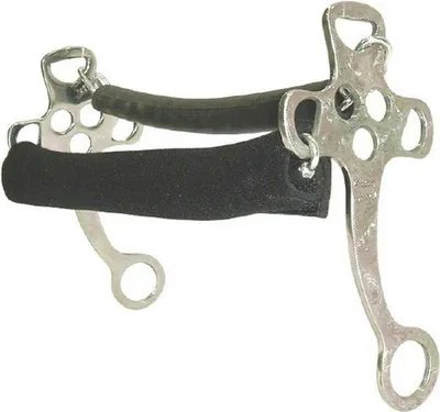 Immagine prodotto di Metalab Hackamor Cavezze in neoprene con morso Silver Full Silver Full