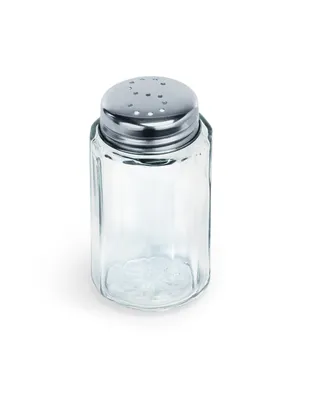 Produktbild von Salzstreuer oder Pfefferstreuer, Glas / Edelstahl, Ø 3,5 cm, glatt : Salzstreuer, 7 cm, Glas Variante: Salzstreuer
