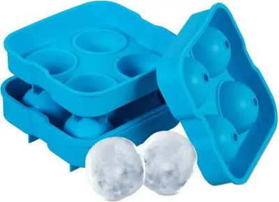 Image de Lot de 2 moules à glaçons en silicone
