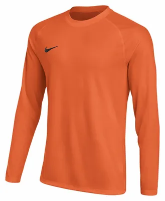 Imagen del producto de Camiseta de fútbol de manga larga Nike Dri-FIT Park VIII para hombre, color naranja/, modelo HV