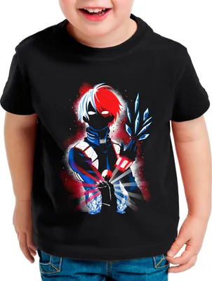 Produktbild von style3 Powerful Todorki Kinder T-Shirt superhero japan acade mia manga