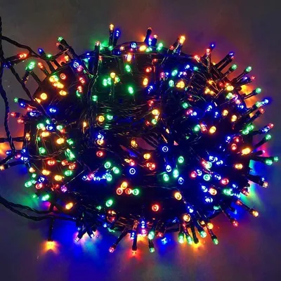 LED-Lichterkette 40 m 300 LEDs 8 Modi IP44 wasserdicht